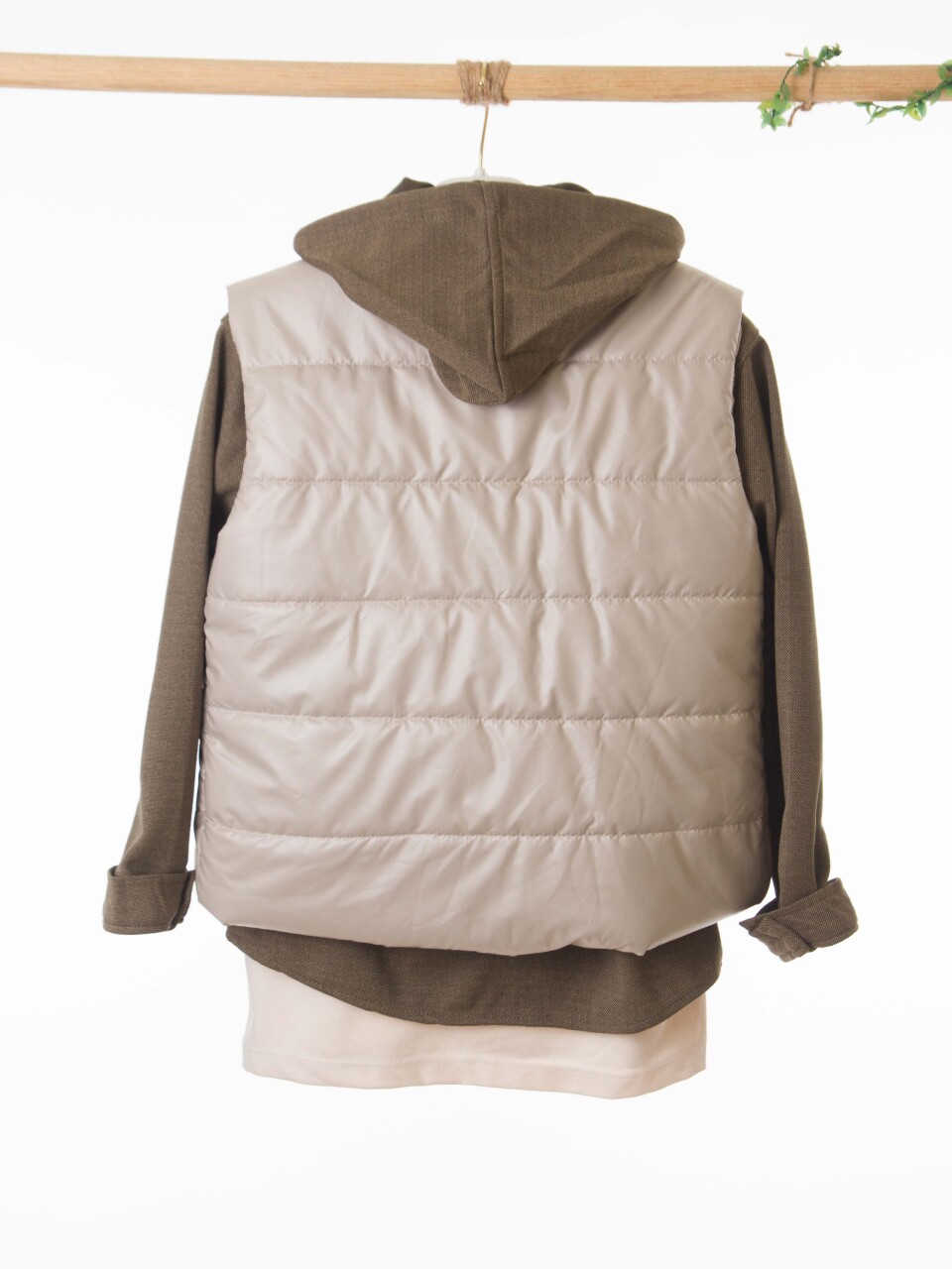 Erkek Çocuk Alt Üst Takım 8-13 Yaş 2907 Ekru - Haki - 10