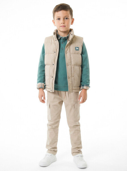 Erkek Çocuk 3'lu Alt Üst Takım 3-8 Yaş 2778 Turkuaz - Top Kids