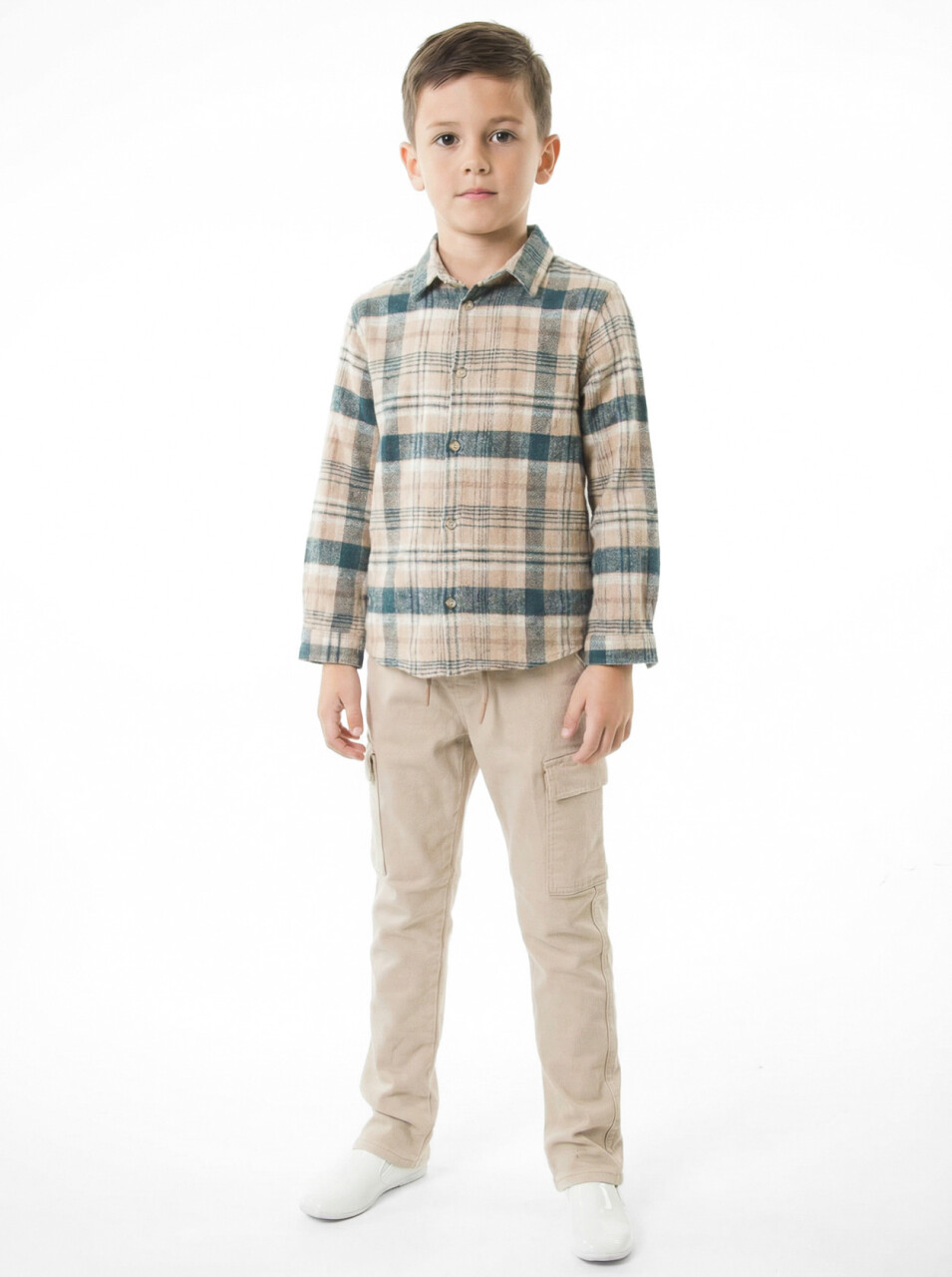 Erkek Çocuk 3'lu Alt Üst Takım 3-8 Yaş 2778 Turkuaz - 5