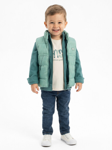 Erkek Çocuk 3'lu Alt Üst Takım 6-36 Ay 2623 Mint - 7