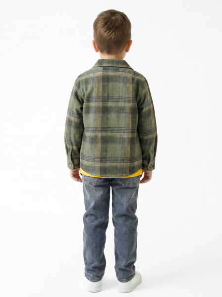 Erkek Çocuk 3'lu Alt Üst Takım 1-5 Yaş 2650 Bej - 4