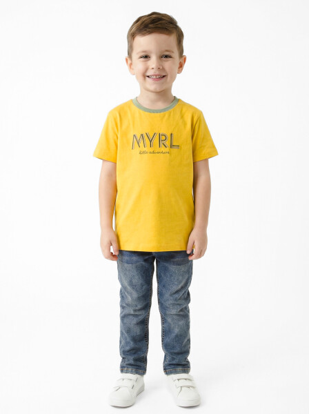 Erkek Çocuk 3'lu Alt Üst Takım 1-5 Yaş 2650 Bej - 5