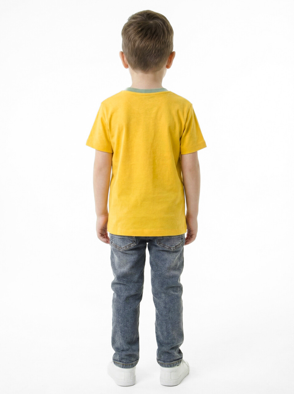 Erkek Çocuk 3'lu Alt Üst Takım 1-5 Yaş 2650 Bej - 6