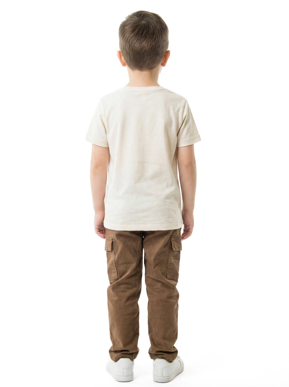 Erkek Çocuk 4'lu Alt Üst Takım 2-7 Yaş 4502 Bej - 6