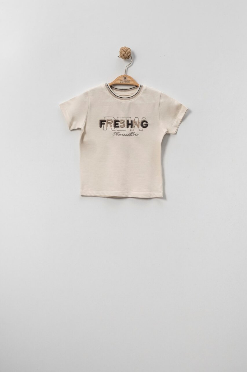 Erkek Çocuk 4'lu Alt Üst Takım 2-7 Yaş 4436 Siyah - 8