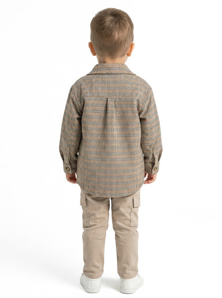 Erkek Çocuk 4'lu Alt Üst Takım 1-5 Yaş 4280 Kırmızı - 4