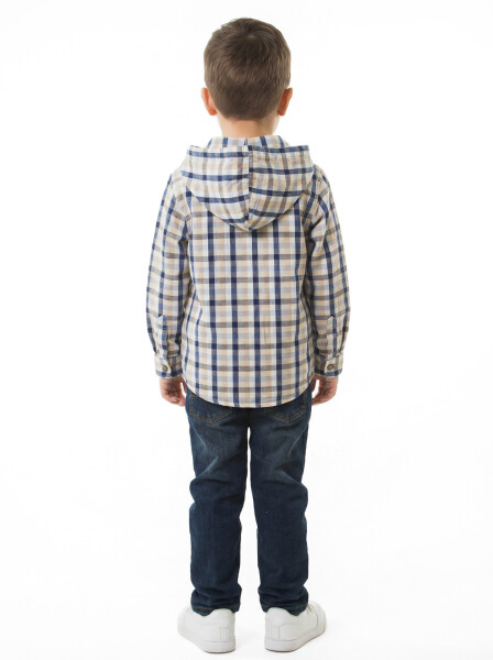 Erkek Çocuk 4'lu Alt Üst Takım 1-5 Yaş 4261 Bej - 4