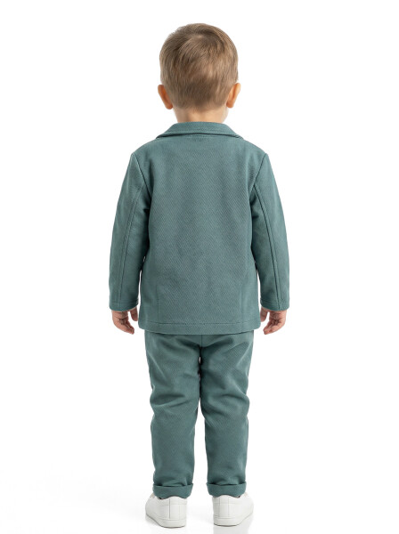 Erkek Çocuk 3'lu Alt Üst Takım 6-36 Ay 4305 Mint - 2