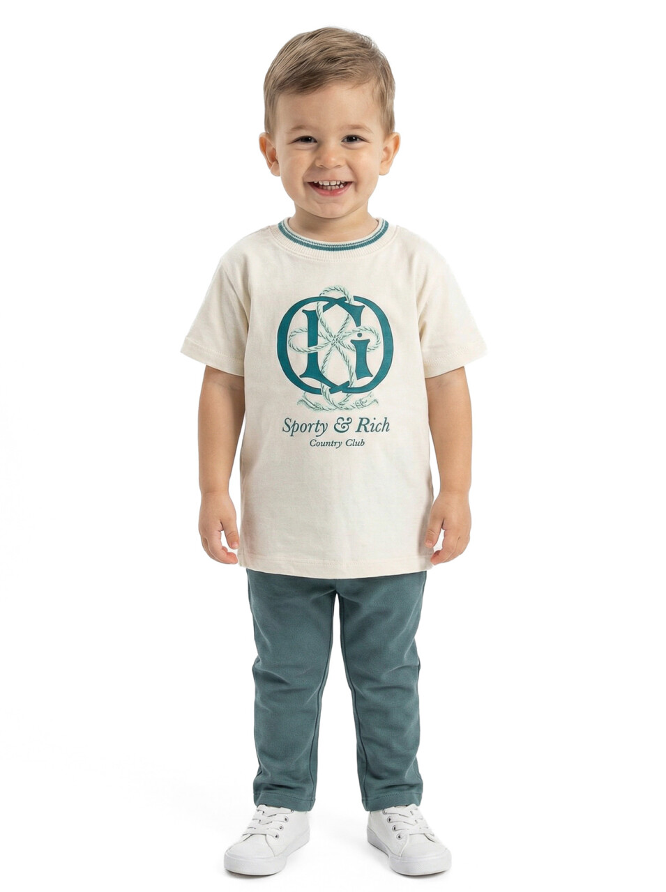 Erkek Çocuk 3'lu Alt Üst Takım 6-36 Ay 4305 Mint - 3