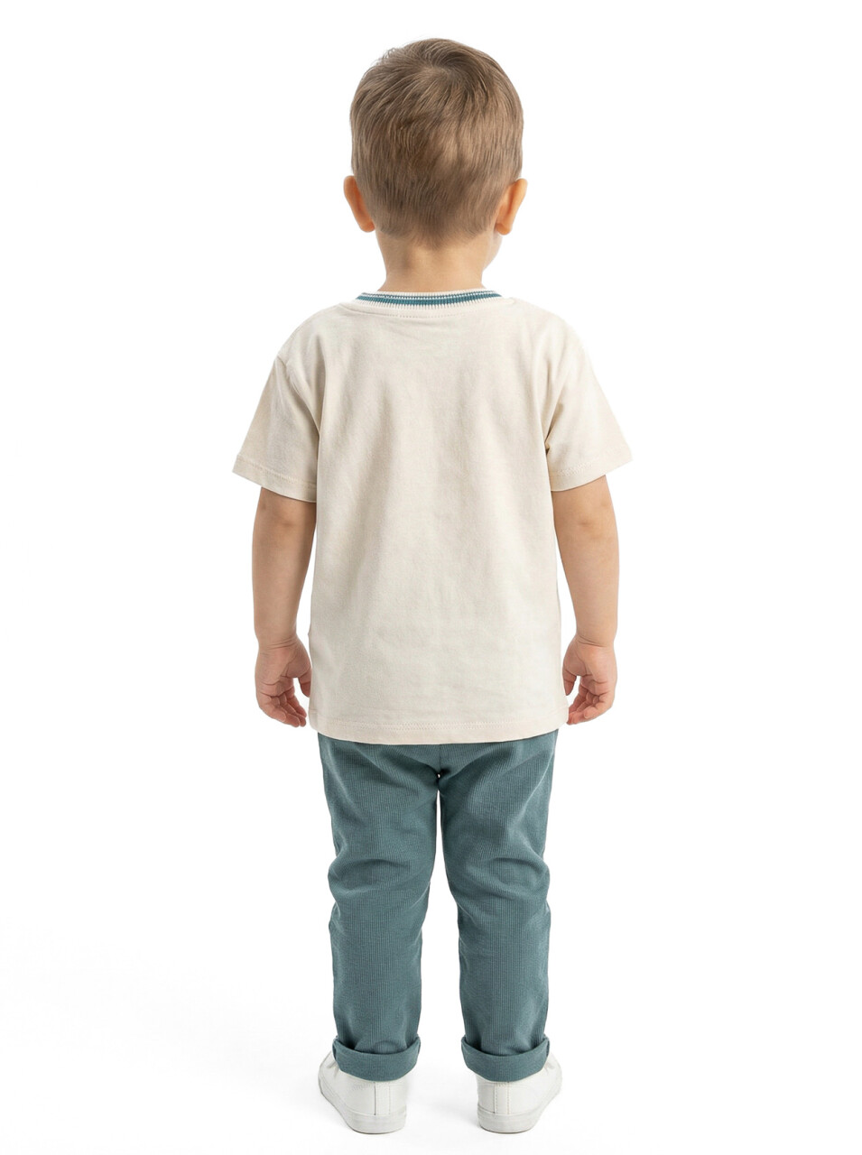Erkek Çocuk 3'lu Alt Üst Takım 6-36 Ay 4305 Mint - 4