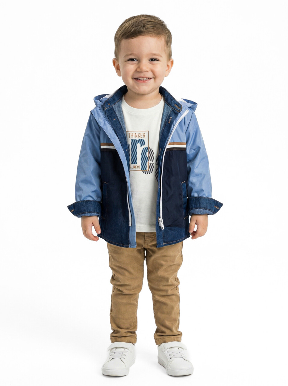 Erkek Çocuk 4'lu Alt Üst Takım 6-36 Ay 4208 Mavi - 1