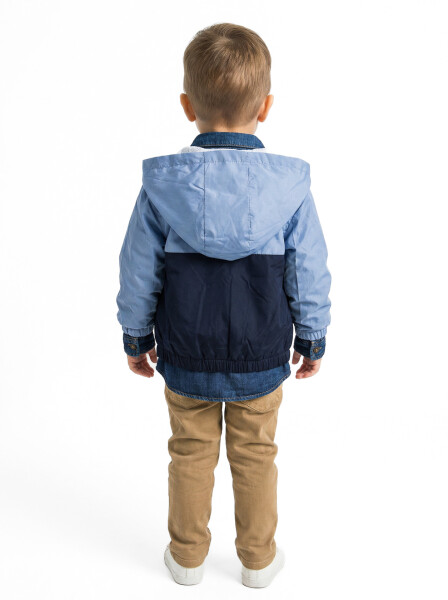 Erkek Çocuk 4'lu Alt Üst Takım 6-36 Ay 4208 Mavi - 2