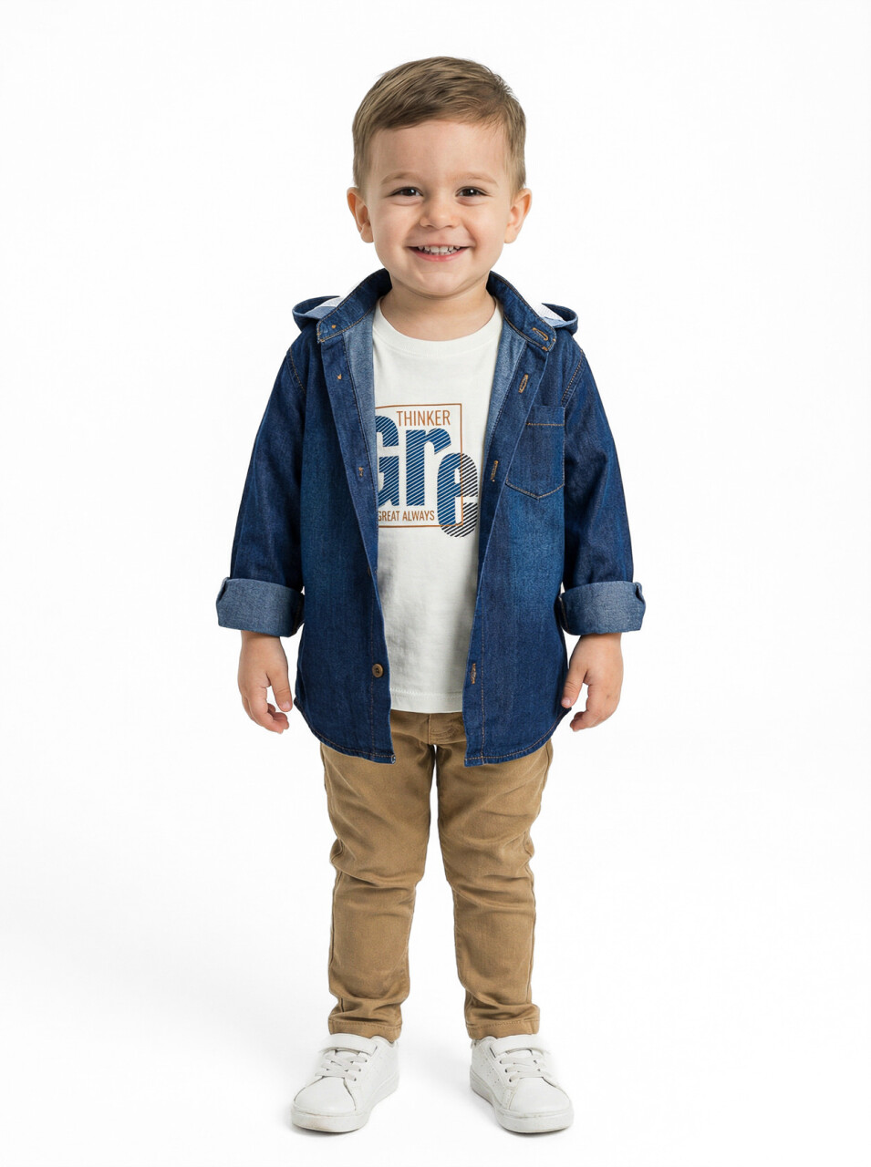 Erkek Çocuk 4'lu Alt Üst Takım 6-36 Ay 4208 Mavi - 3