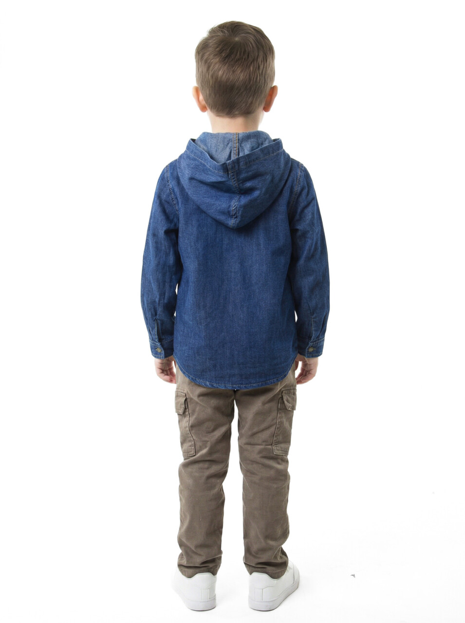 Erkek Çocuk 4'lu Alt Üst Takım 2-7 Yaş 4424 Haki - 6