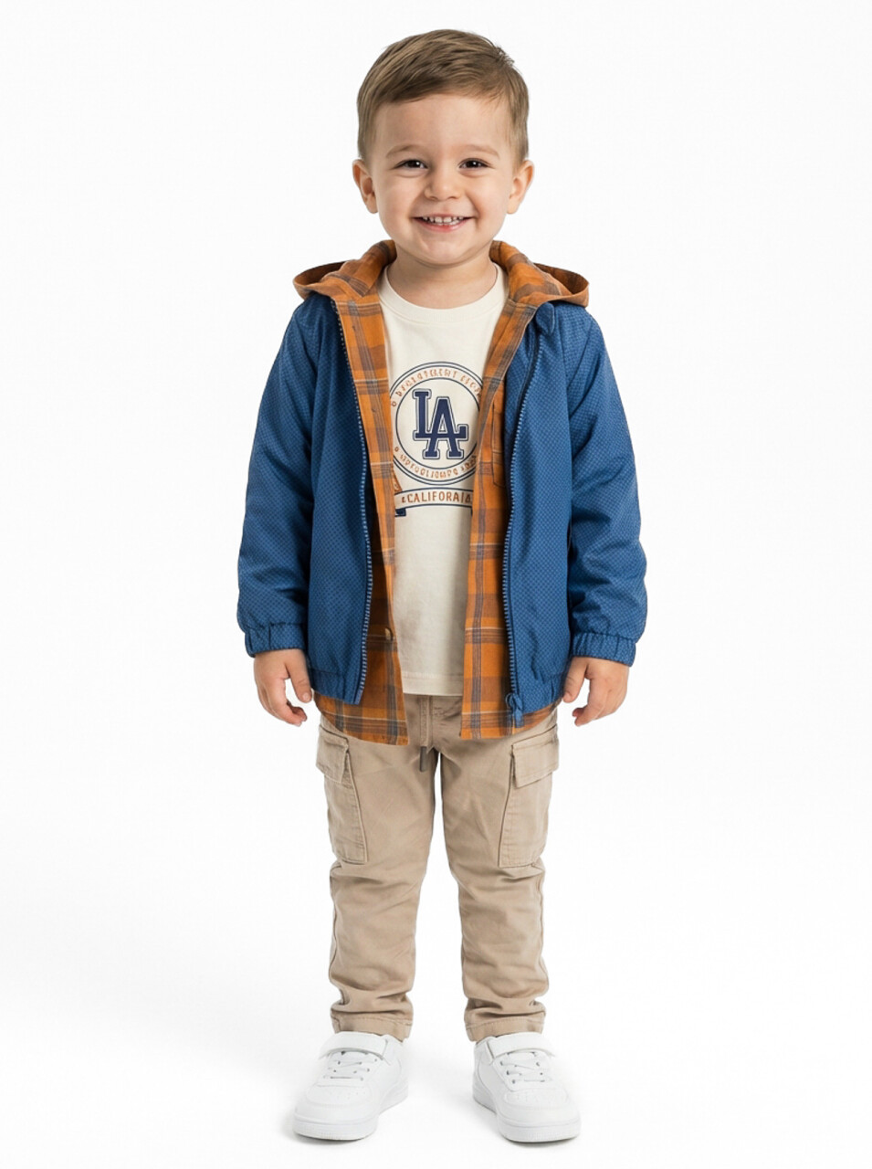 Erkek Çocuk 4'lu Alt Üst Takım 6-36 Ay 4314 Mavi - 3