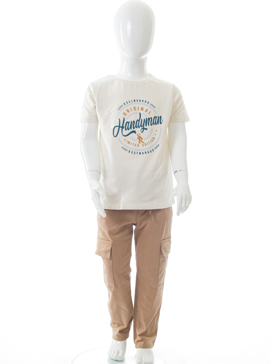 Erkek Çocuk 4'lu Alt Üst Takım 3-8 Yaş 4504 Turkuaz - 11