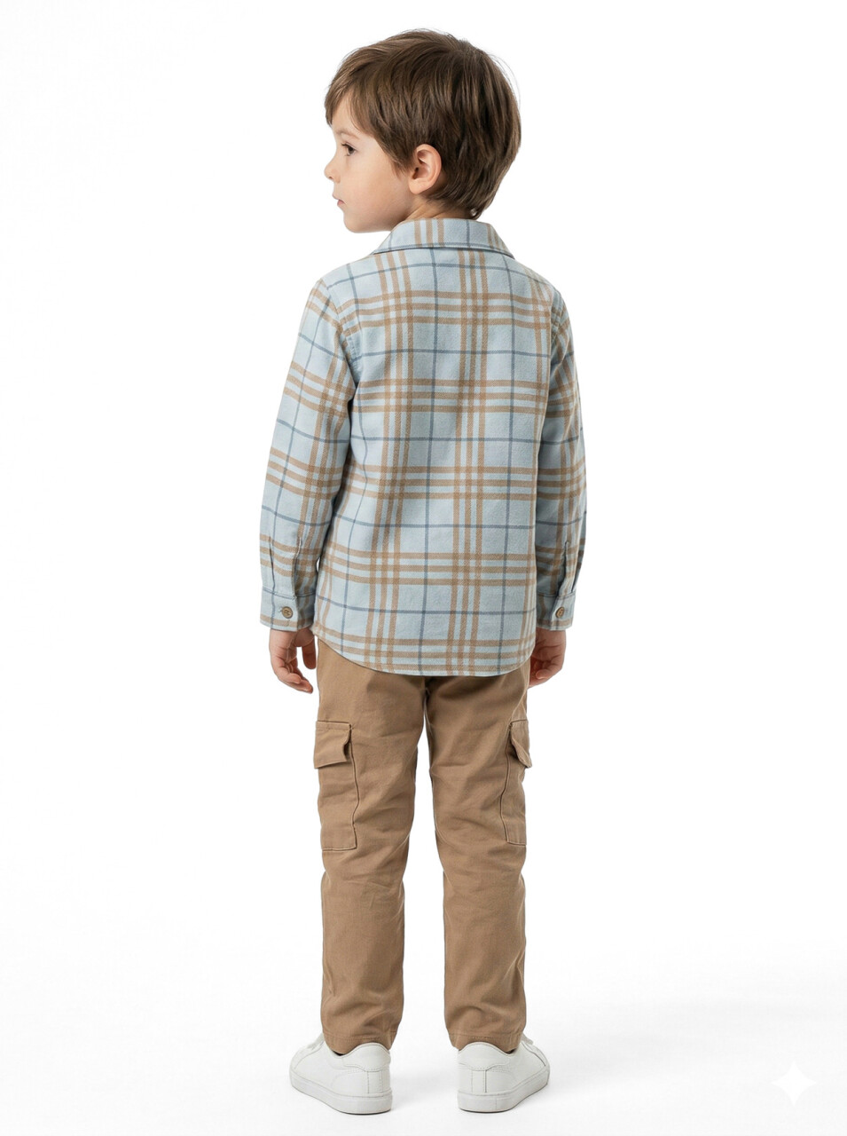 Erkek Çocuk 4'lu Alt Üst Takım 3-8 Yaş 4504 Turkuaz - 5