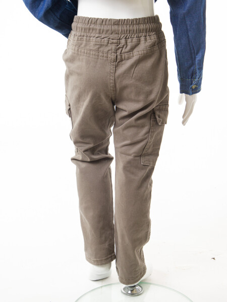 Erkek Çocuk 4'lu Alt Üst Takım 2-7 Yaş 4424 Haki - 15