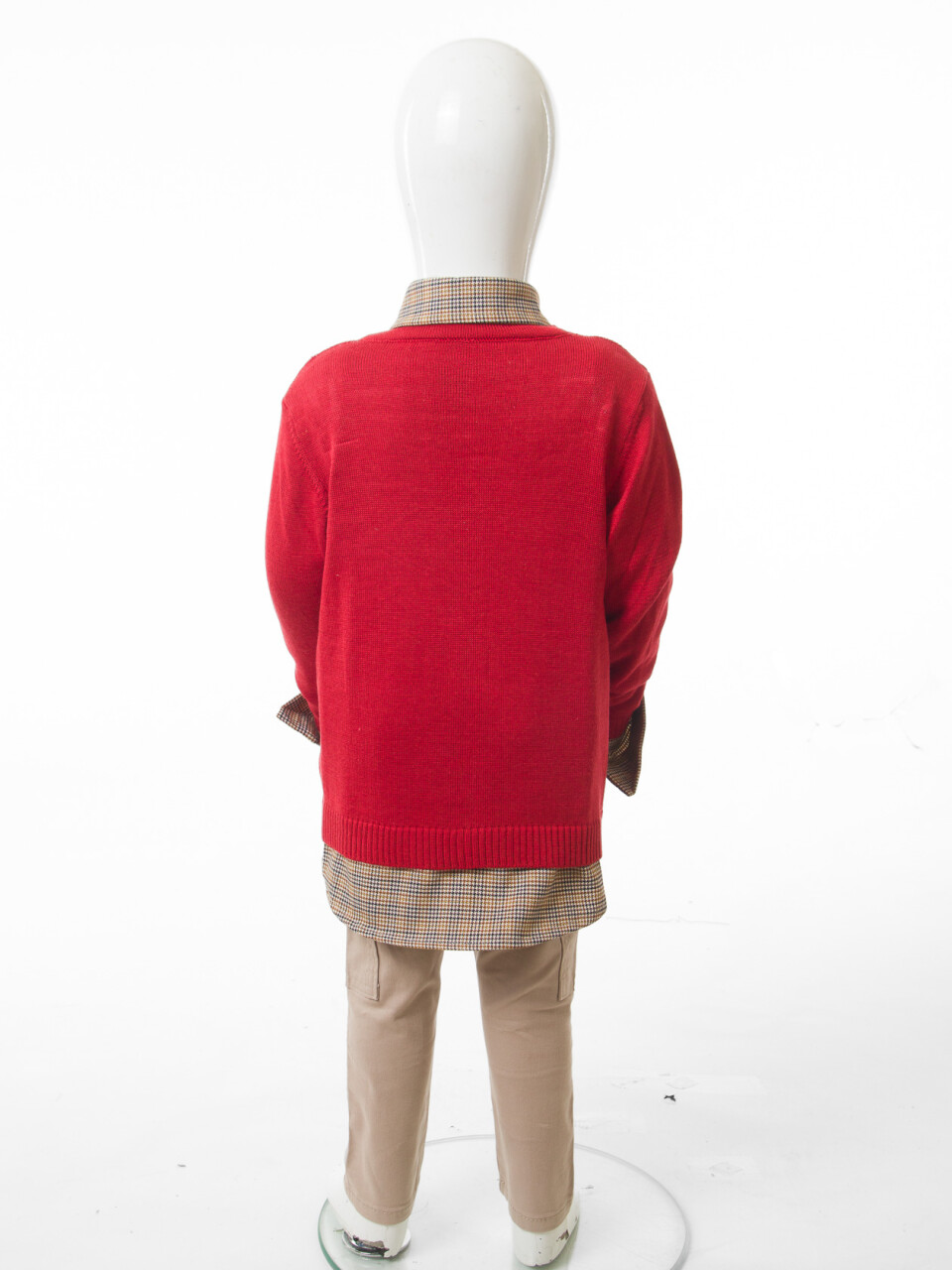 Erkek Çocuk 4'lu Alt Üst Takım 1-5 Yaş 4280 Kırmızı - 7