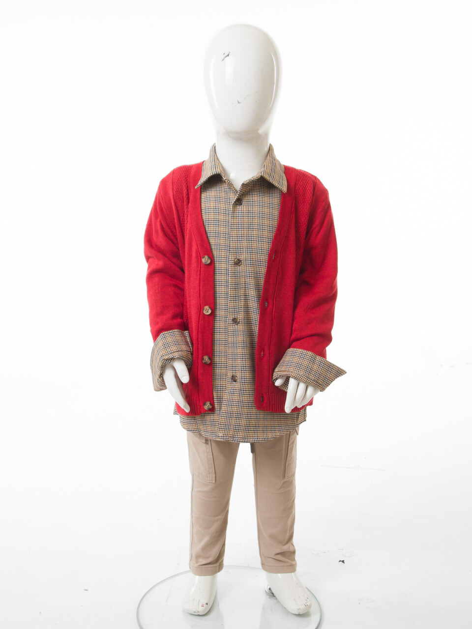 Erkek Çocuk 4'lu Alt Üst Takım 1-5 Yaş 4280 Kırmızı - 8