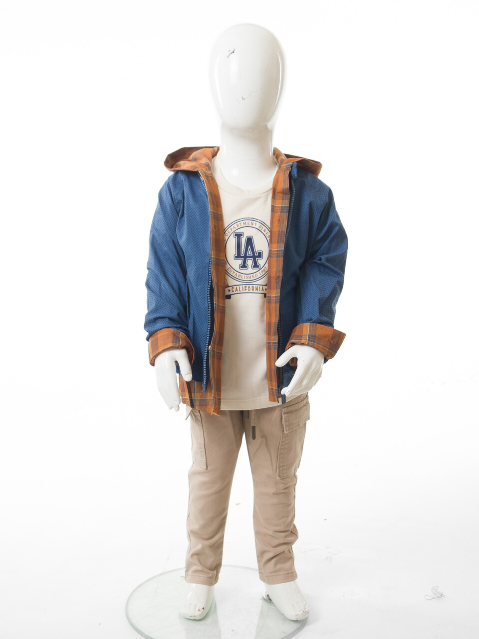 Erkek Çocuk 4'lu Alt Üst Takım 6-36 Ay 4314 Mavi - 14