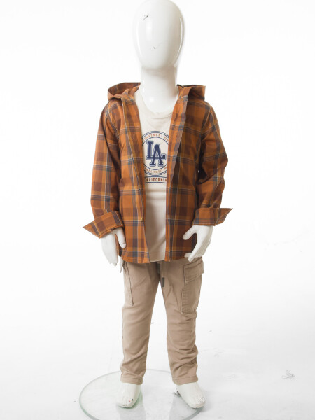 Erkek Çocuk 4'lu Alt Üst Takım 6-36 Ay 4314 Mavi - 15