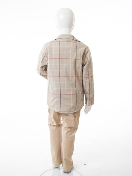 Erkek Çocuk 4'lu Alt Üst Takım 2-7 Yaş 4436 Siyah - 14