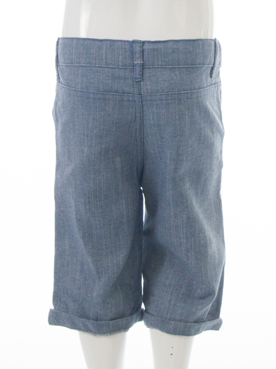 Erkek Çocuk Yazlık 2'li Alt Üst Takım (Gömlek + Şort) 3-8 Yaş 8127 Bej - Mavi - 2