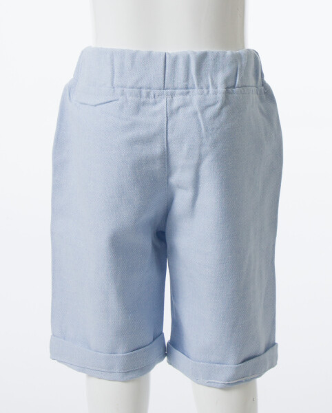 Erkek Çocuk Yazlık 3'lü Alt Üst Takım 6-24 Ay 8050 Ekru - Mavi - 11