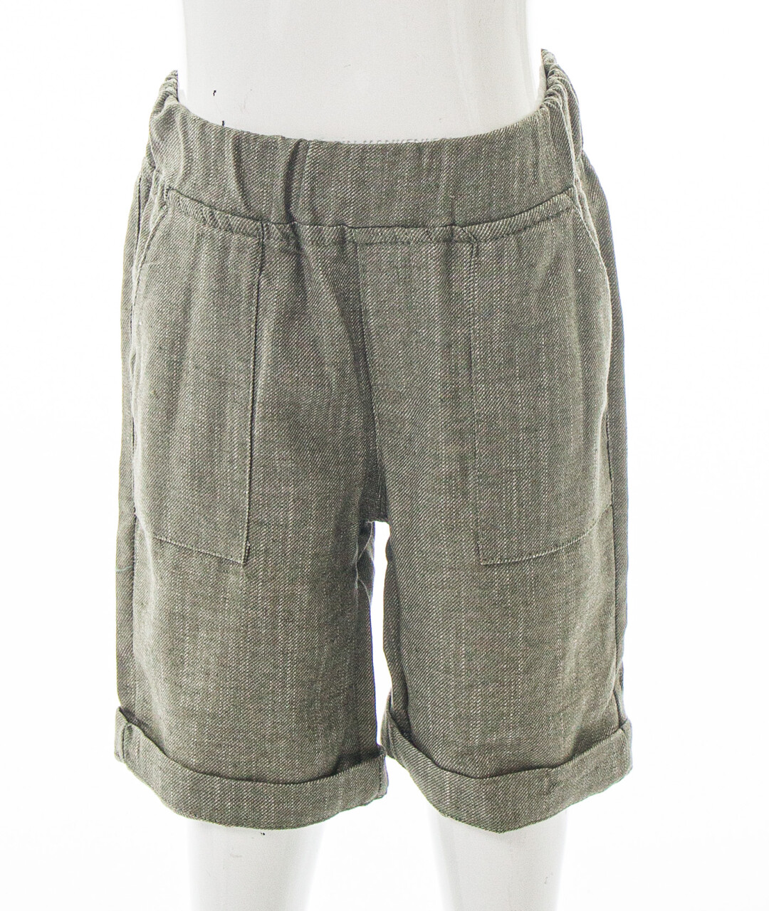 Erkek Çocuk Yazlık 3'lü Alt Üst Takım 6-36 Ay 8093 Ekru - Haki - 2