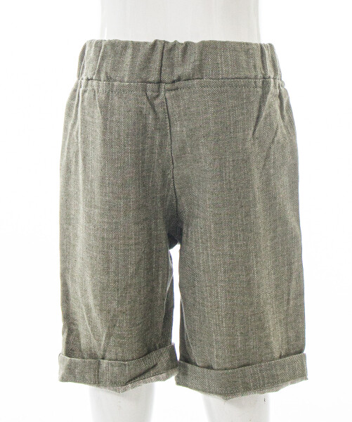 Erkek Çocuk Yazlık 3'lü Alt Üst Takım 6-36 Ay 8093 Ekru - Haki - 10