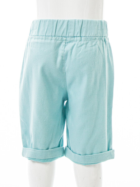 Erkek Çocuk Yazlık 3'lü Alt Üst Takım 6-36 Ay 8228 Turkuaz - 2