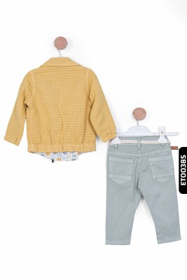 Erkek Çocuk Alt Üst Takım 6-36 Ay 5134 Sari - Haki * - 2