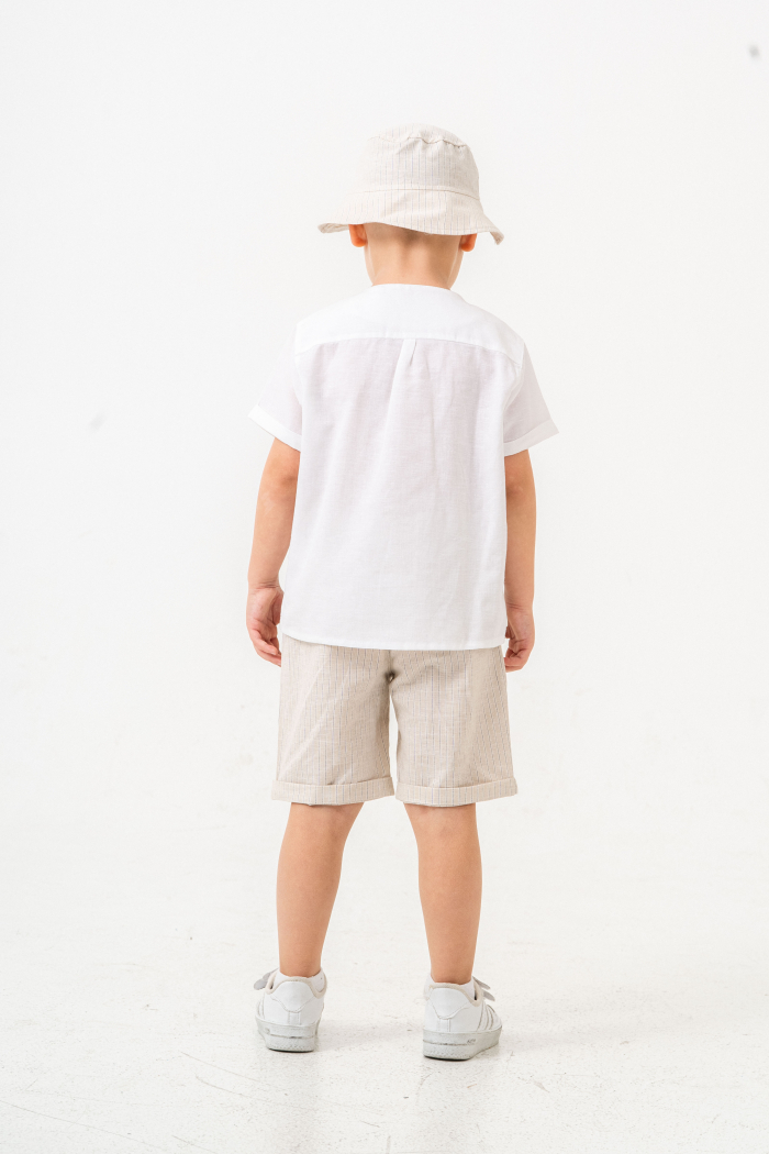 Erkek Çocuk Alt Üst Takım 6-24 Ay 8022 Ekru - Bej - 6