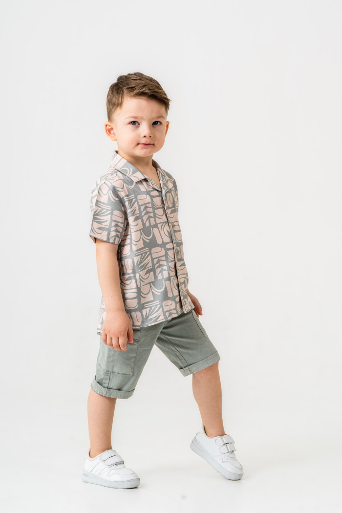 Erkek Çocuk Alt Üst Takım 6-36 Ay 8037 Koyu Yeşil * - 5