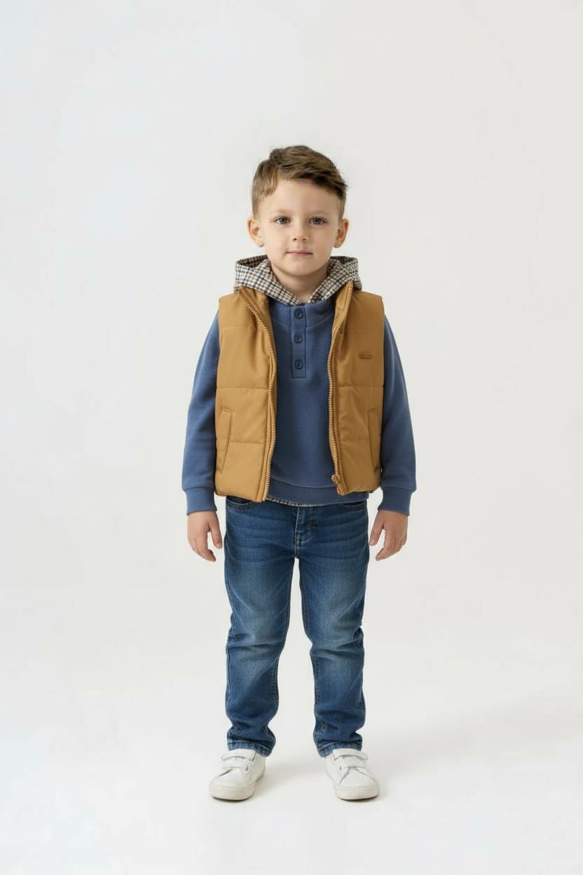 Erkek Çocuk Alt Üst Takım 6-36 Ay 2534 Mavi - 1