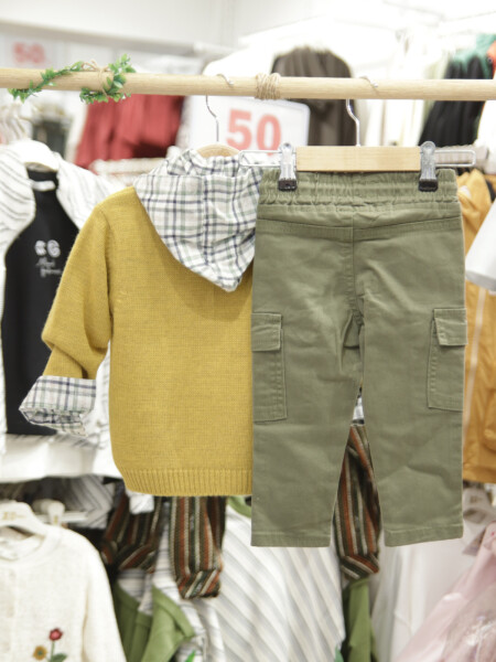 Erkek Alt Üst Takım 6-36 Ay 2514 Sarı - 6