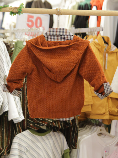 Erkek Çocuk Alt Üst Takım 6-36 Ay 2503 Kiremit - 5