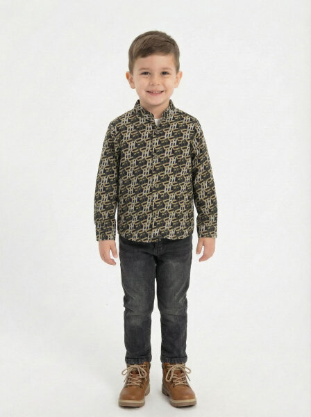 Erkek Çocuk Alt Üst Takım 3-8 Yaş 1214 Yeşil - 4