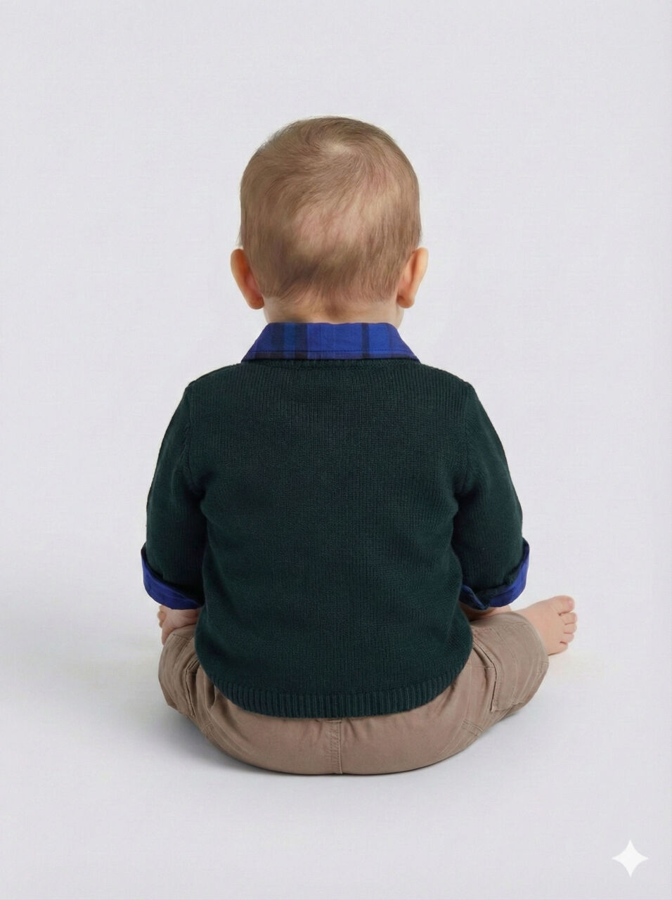 Erkek Çocuk 3'lü Alt Üst Takmı 6-36 Ay 2512 Haki - 2