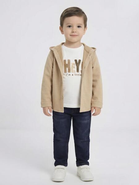 Erkek Çocuk Alt Üst Takım 3-8 Yaş 2740 Kahverengi - 3