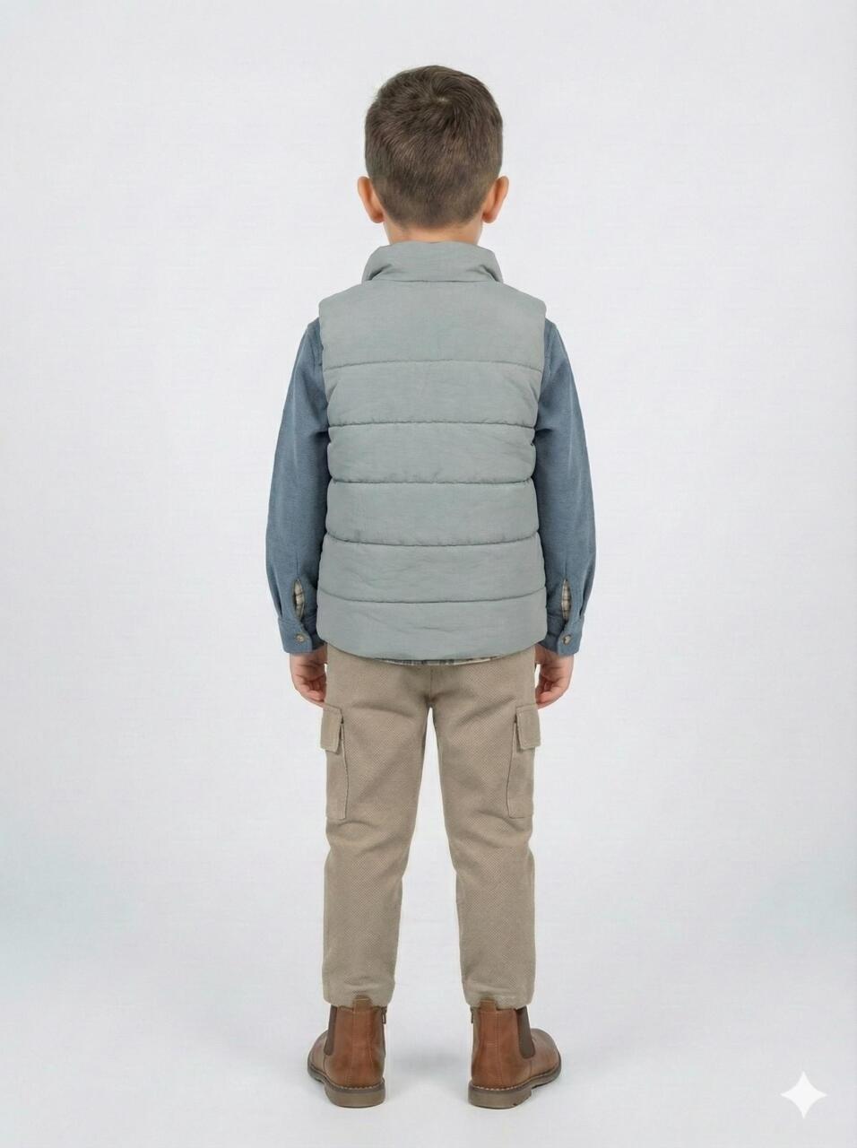 Erkek Çocuk Alt Üst Takım 6-36 Ay 2555 Mavi - Mint - 2