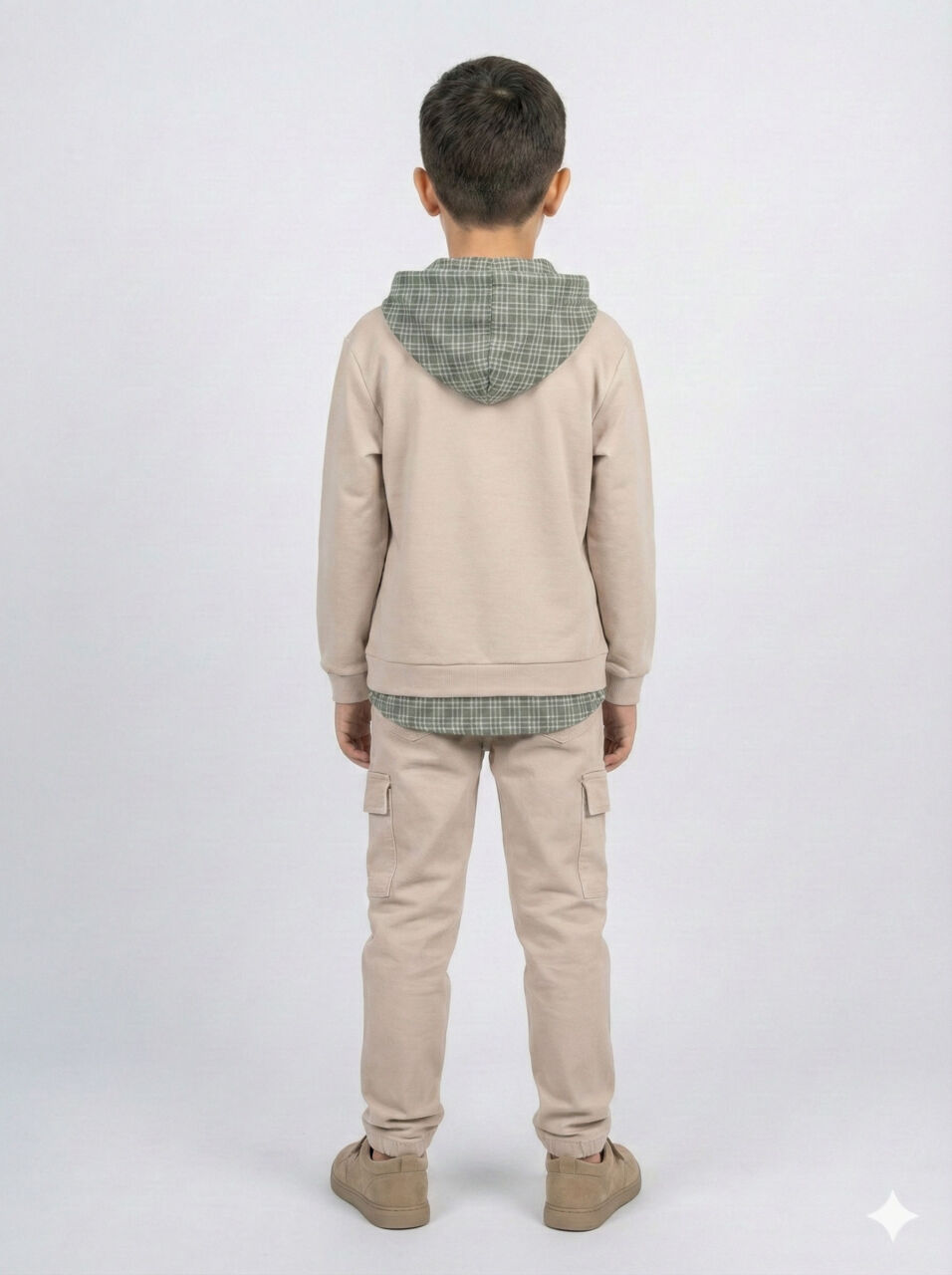 Erkek Çocuk Alt Üst Takım 8-13 Yaş 2916 Bej - Haki - 4