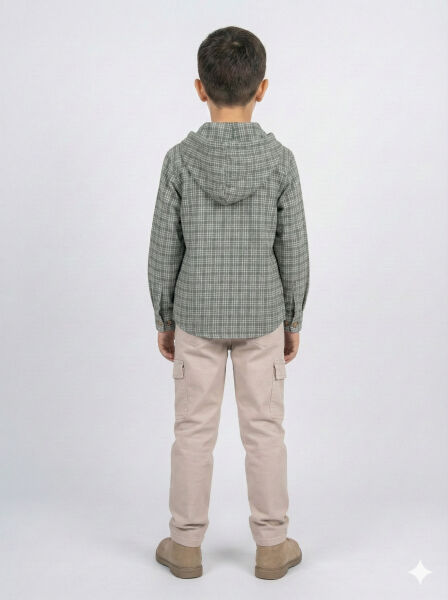 Erkek Çocuk Alt Üst Takım 8-13 Yaş 2916 Bej - Haki - 6