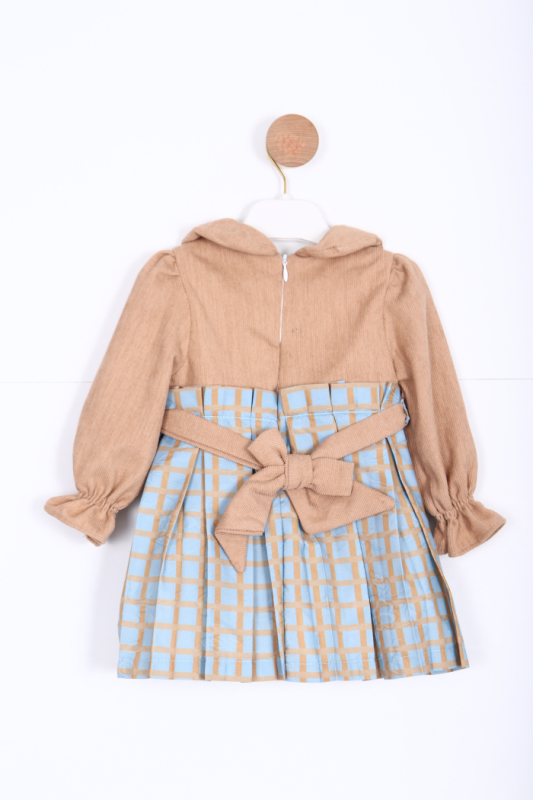 Kiz Çocuk Alt Üst Takım 6-36 Ay 3140 Mavi - Kahverengi - 4