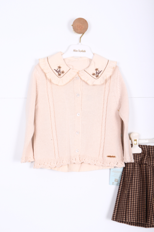 Kız Çocuk Alt Üst Etek Takım 6-36 Ay 3099 Bej - 3