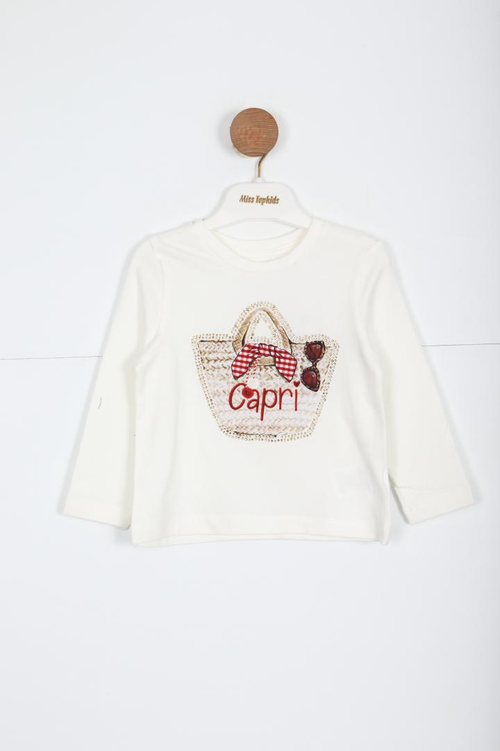 Kız Çocuk Alt Üst Etek Takım 6-36 Yaş 3193 Mavi - 6