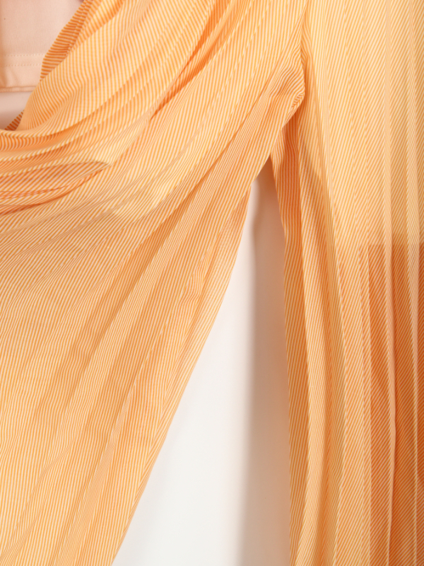 Kız Çocuk Elbise 6-10 Yaş 5893 Turuncu - 4