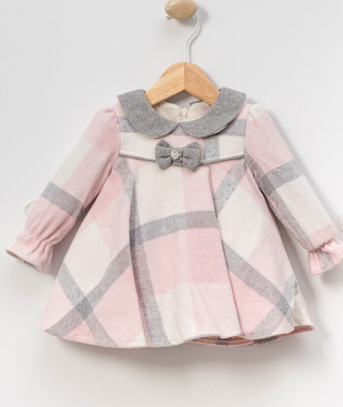 Kız Çocuk Elbise 6-36 Ay 4082 Pembe - 2