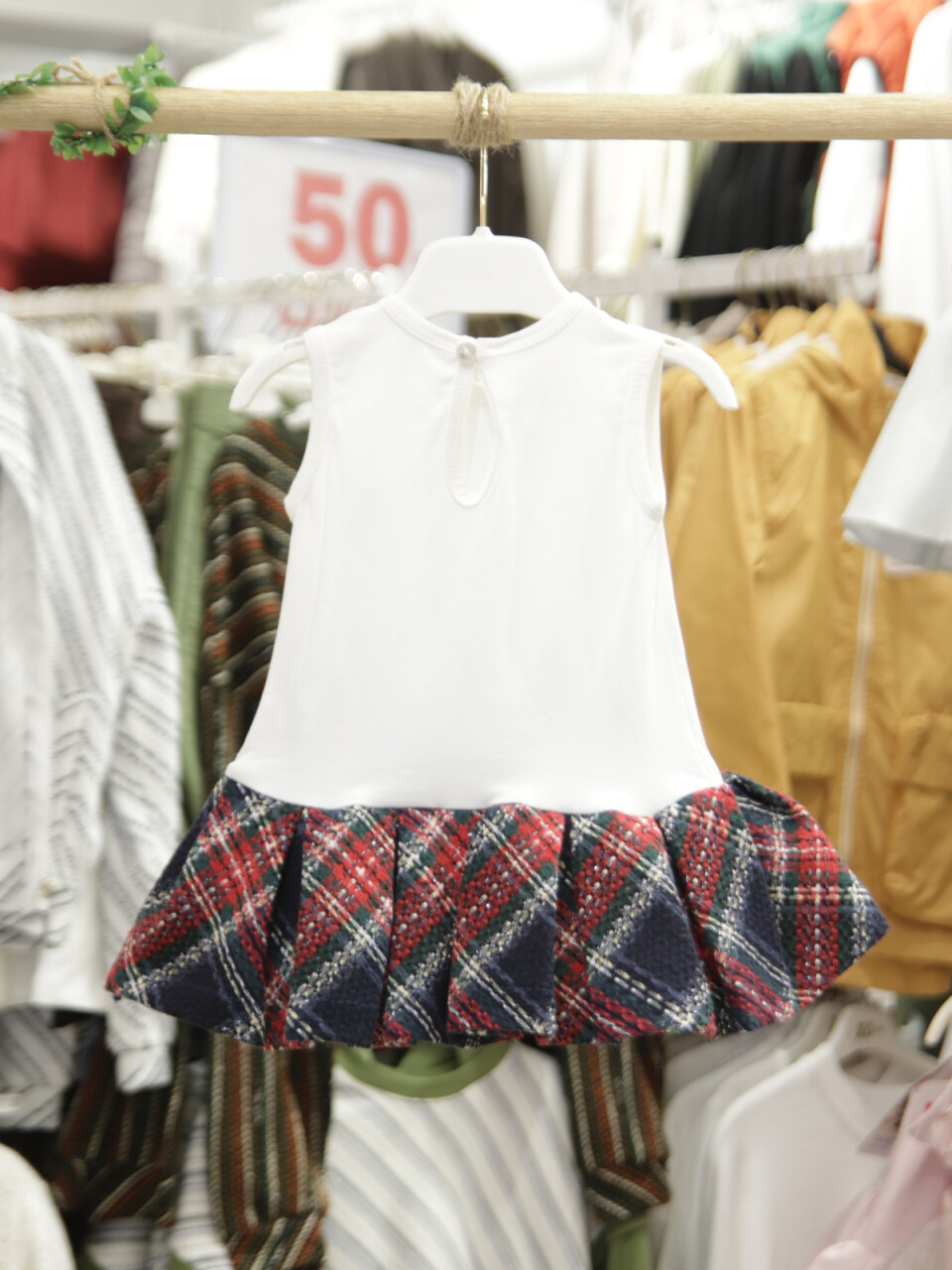 Kız Çocuk Elbise 6-36 Ay 4089 Kırmızı - 6